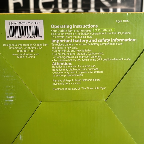 Preston the Storytelling Pig Cute Plush Puppets NIB - Picture 5 of 8